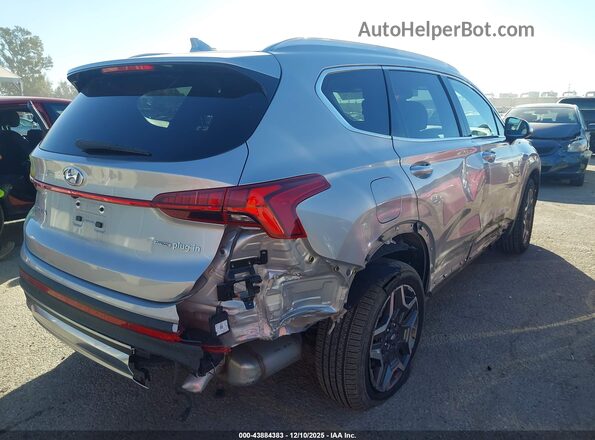 KM8S6DA26PU067540 2023 HYUNDAI SANTA FE PLUG-IN HYBRID Серый Задняя правая четверть