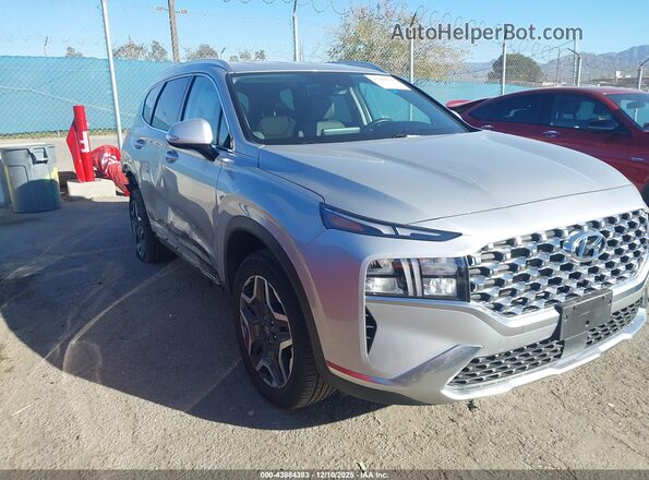 KM8S6DA26PU067540 2023 HYUNDAI SANTA FE PLUG-IN HYBRID Серый Передняя правая четверть