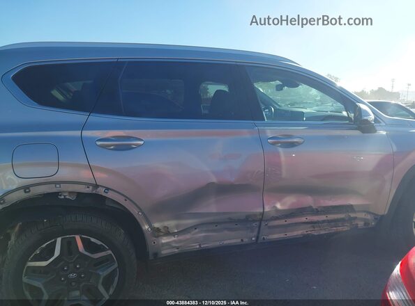 KM8S6DA26PU067540 2023 HYUNDAI SANTA FE PLUG-IN HYBRID Серый Вид задней части салона