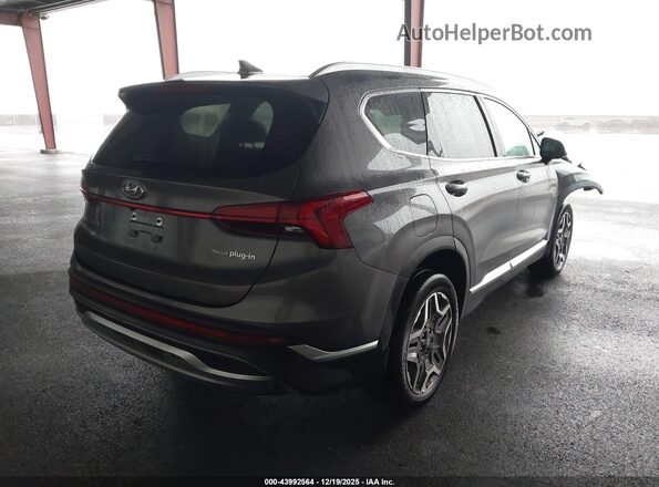 KM8S7DA27PU084411 2023 HYUNDAI SANTA FE PLUG-IN HYBRID Gray Tył prawy