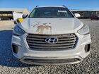 2017 Hyundai Santa Fe Se Белый vin: KM8SM4HFXHU180102