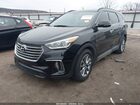 2018 Hyundai Santa Fe Se Black vin: KM8SN4HF4JU262040