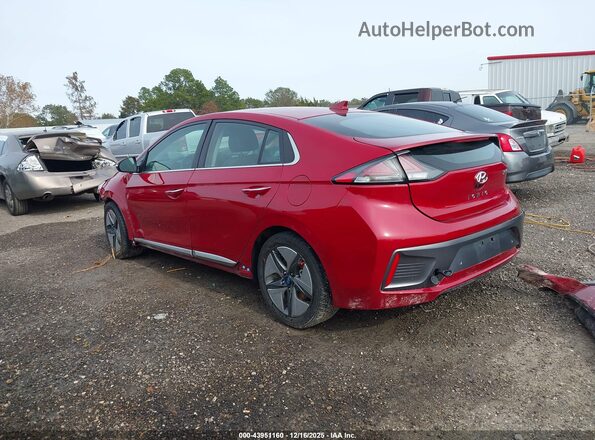 KMHC05LC4LU215275 2020 HYUNDAI IONIQ HYBRID Красный Задняя левая четверть