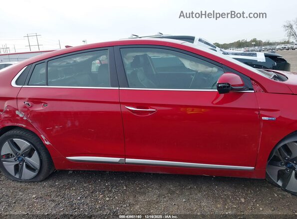 KMHC05LC4LU215275 2020 HYUNDAI IONIQ HYBRID Красный Панорамный вид салона 360°