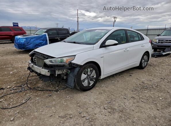 KMHC65LC0HU039766 2017 HYUNDAI IONIQ White Передня ліва чверть