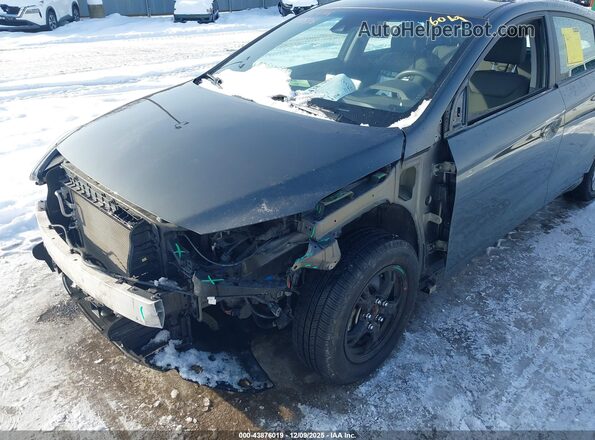 KMHC65LC0NU276883 2022 HYUNDAI IONIQ HYBRID Gray Widok z przodu