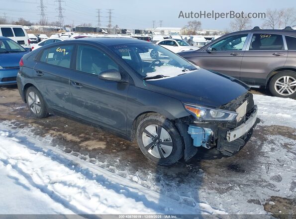 KMHC65LC0NU276883 2022 HYUNDAI IONIQ HYBRID Gray Przód prawy