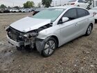 2017 Hyundai Ioniq Blue Silver vin: KMHC65LC1HU043504