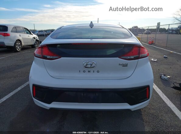 KMHC65LC1JU087220 2018 HYUNDAI IONIQ HYBRID Белый 