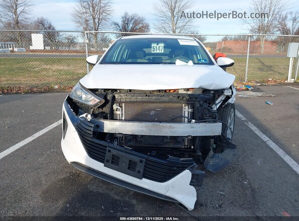 KMHC65LC1JU087220 2018 HYUNDAI IONIQ HYBRID Белый Вид щитка приборов