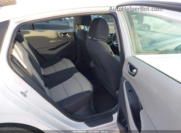 KMHC65LC1JU087220 2018 HYUNDAI IONIQ HYBRID Белый Вид наклейки с VIN-кодом