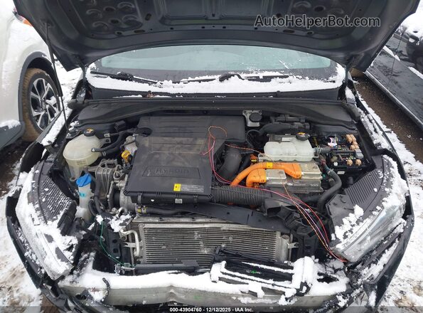 KMHC65LC1KU179204 2019 HYUNDAI IONIQ HYBRID Черный Вид сзади