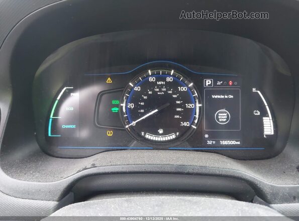KMHC65LC1KU179204 2019 HYUNDAI IONIQ HYBRID Черный Вид задних сидений