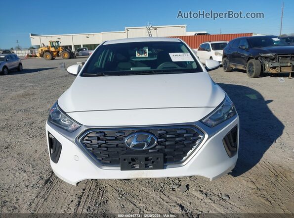 KMHC65LC2NU284967 2022 HYUNDAI IONIQ HYBRID Белый Вид щитка приборов