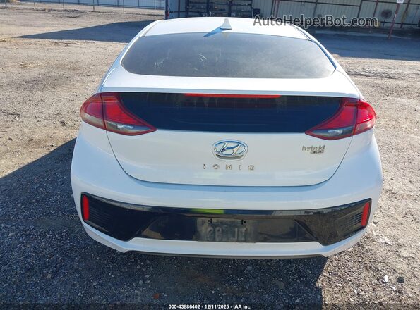 KMHC65LC4JU103863 2018 HYUNDAI IONIQ HYBRID White 