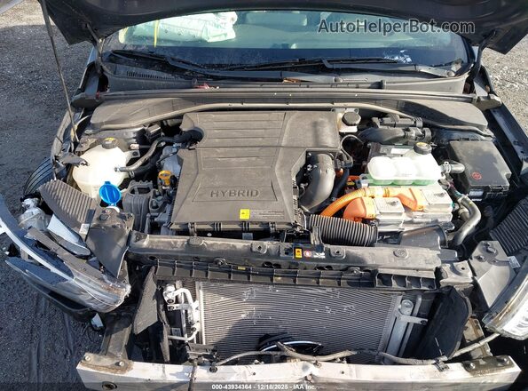 KMHC65LC5LU186447 2020 HYUNDAI IONIQ HYBRID Black Հետևի տեսք