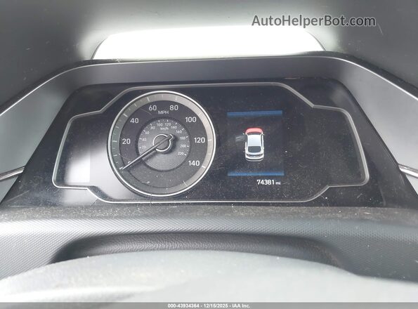 KMHC65LC5LU186447 2020 HYUNDAI IONIQ HYBRID Black Հետևի նստատեղերի տեսք