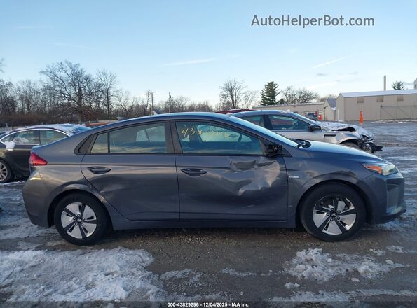 KMHC65LC6HU056023 2017 HYUNDAI IONIQ HYBRID Серый Панорамный вид салона 360°