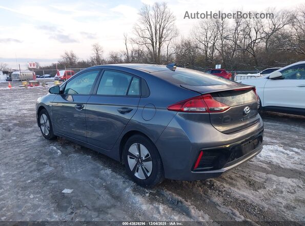 KMHC65LC6HU056023 2017 HYUNDAI IONIQ HYBRID Серый Задняя левая четверть