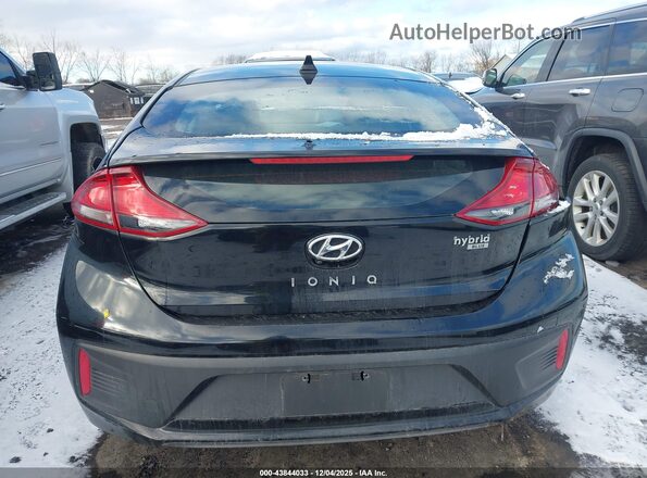 KMHC65LC6JU099721 2018 HYUNDAI IONIQ HYBRID Черный 
