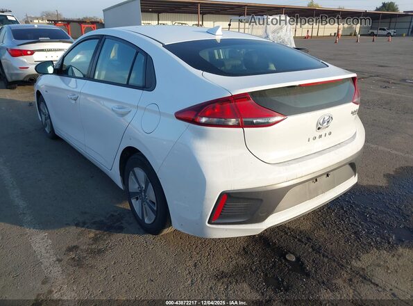 KMHC65LC7LU238841 2020 HYUNDAI IONIQ HYBRID White Rear left