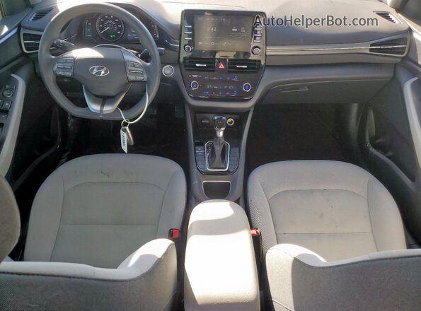 KMHC65LC7NU279778 2022 HYUNDAI IONIQ Gray Առջևի վահանակի տեսք