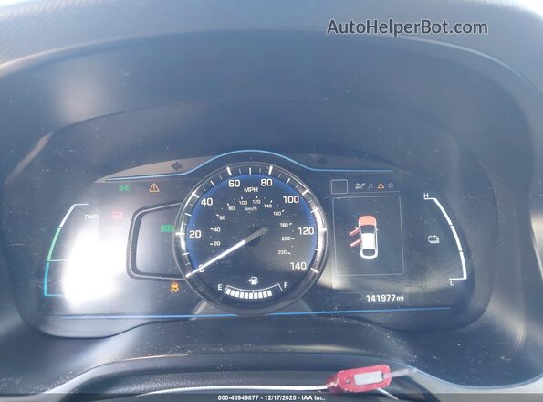 KMHC65LC8JU073332 2018 HYUNDAI IONIQ HYBRID Серый Вид задних сидений