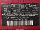 2020 Hyundai Ioniq Hybrid Blue Red vin: KMHC65LC8LU215598 2020 Hyundai Ioniq Hybrid Blue Red vin: KMHC65LC8LU215598