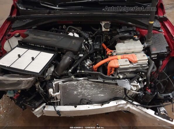 KMHC65LC8LU215598 2020 HYUNDAI IONIQ HYBRID Red Rear view