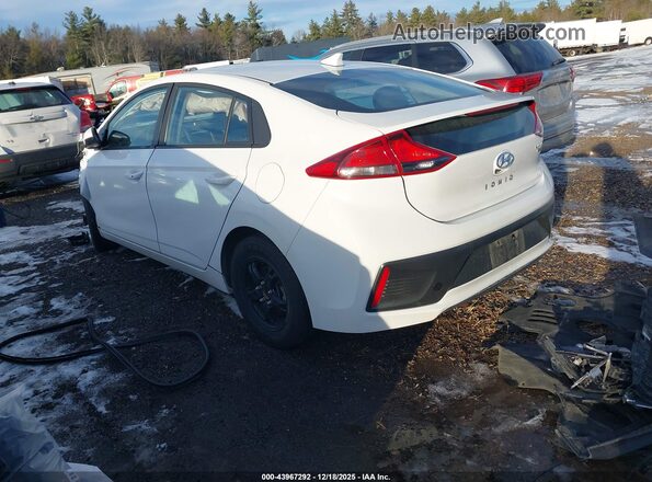 KMHC65LC9KU164658 2019 HYUNDAI IONIQ HYBRID Белый Задняя левая четверть