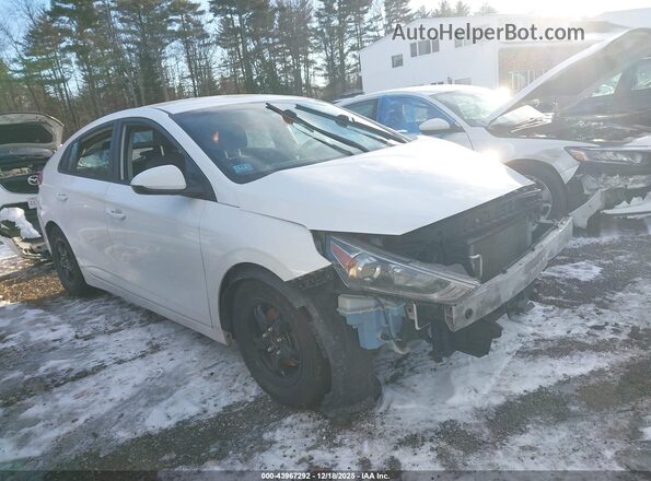 KMHC65LC9KU164658 2019 HYUNDAI IONIQ HYBRID Белый Передняя правая четверть