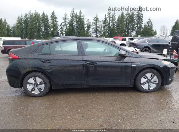 KMHC65LCXKU167889 2019 HYUNDAI IONIQ HYBRID Black Widok wnętrza z tyłu