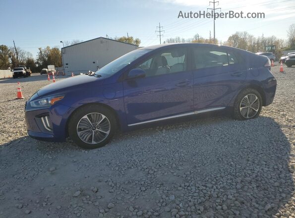 KMHC65LD2MU251541 2021 HYUNDAI IONIQ Синий Передняя левая четверть
