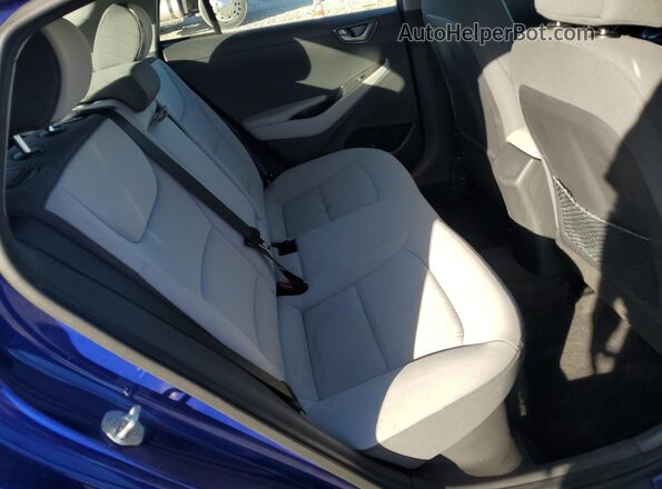 KMHC65LD2MU251541 2021 HYUNDAI IONIQ Синий Вид задних сидений