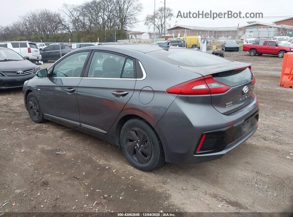KMHC75LC0HU035357 2017 HYUNDAI IONIQ HYBRID Серый Задняя левая четверть