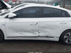 2017 Hyundai Ioniq Hybrid Sel Белый vin: KMHC75LC0HU035634