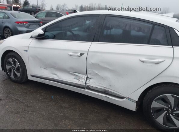 KMHC75LC0HU035634 2017 HYUNDAI IONIQ HYBRID Белый 