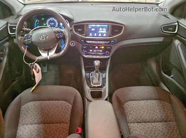 KMHC75LC0KU111148 2019 HYUNDAI IONIQ White Vista del salpicadero