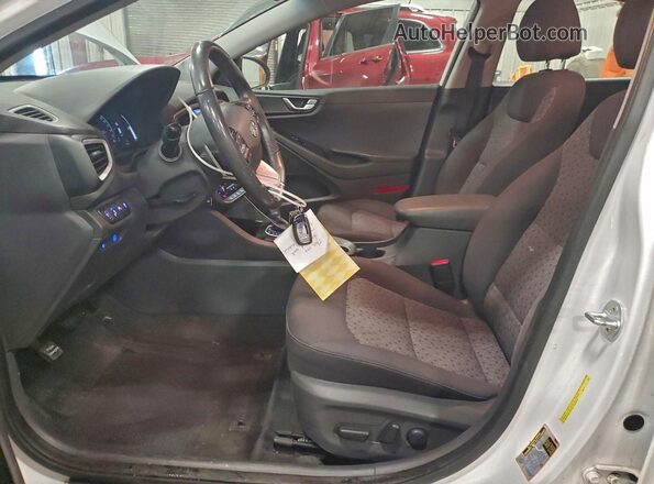 KMHC75LC0KU111148 2019 HYUNDAI IONIQ White Vista interior delantera
