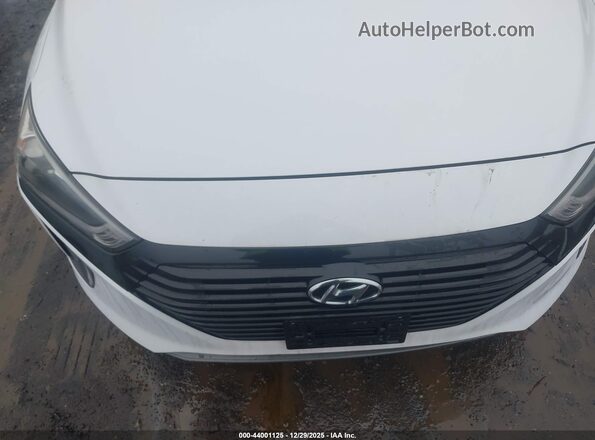 KMHC75LC1HU031883 2017 HYUNDAI IONIQ HYBRID White Вид спереду