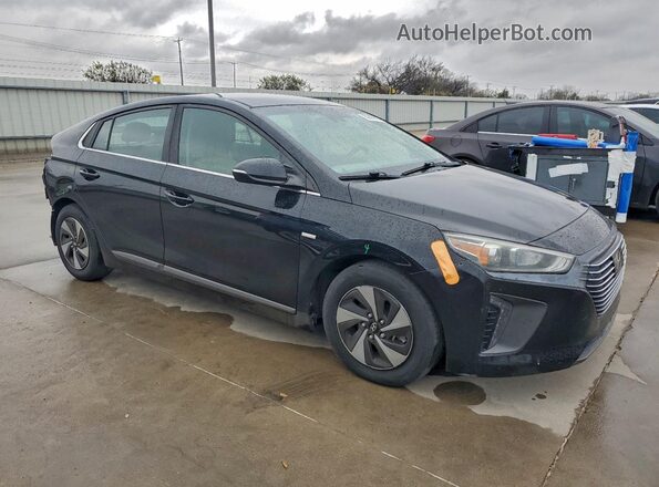 KMHC75LC2JU061870 2018 HYUNDAI IONIQ Black Przód prawy