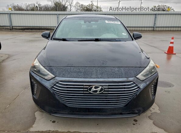 KMHC75LC2JU061870 2018 HYUNDAI IONIQ Black Widok z przodu