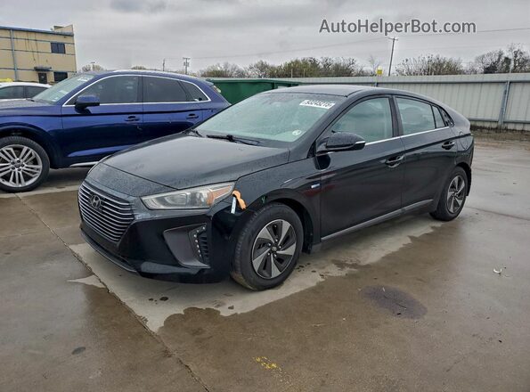KMHC75LC2JU061870 2018 HYUNDAI IONIQ Black Przód lewy