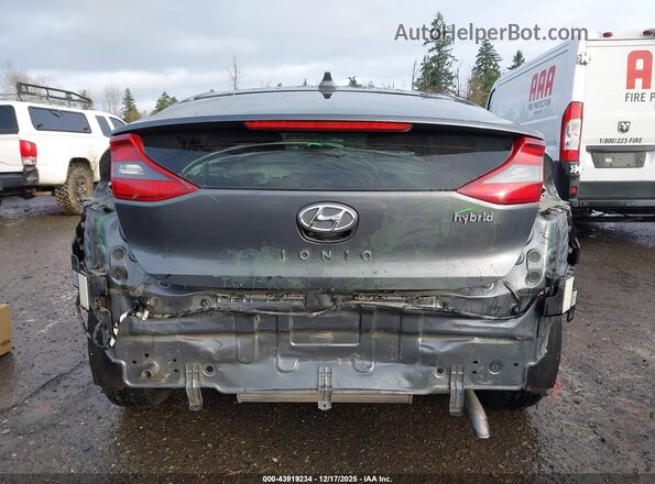 KMHC75LC2KU114696 2019 HYUNDAI IONIQ HYBRID Серый 