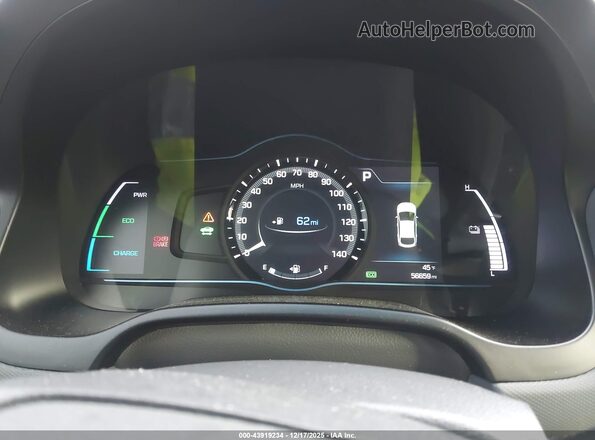 KMHC75LC2KU114696 2019 HYUNDAI IONIQ HYBRID Серый Вид задних сидений