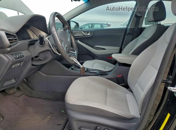 KMHC75LC2NU282505 2022 HYUNDAI IONIQ Black Вид салону спереду