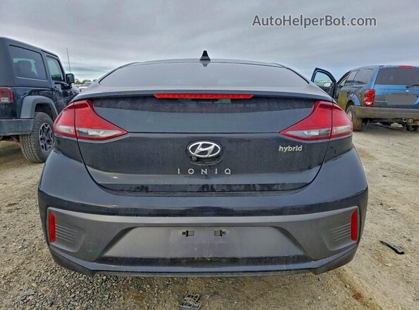 KMHC75LC2NU282505 2022 HYUNDAI IONIQ Black Вид ззаду