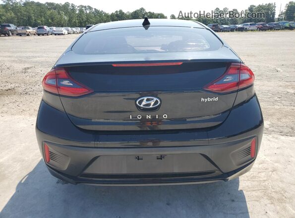 KMHC75LC6HU018000 2017 HYUNDAI IONIQ Черный Вид сзади
