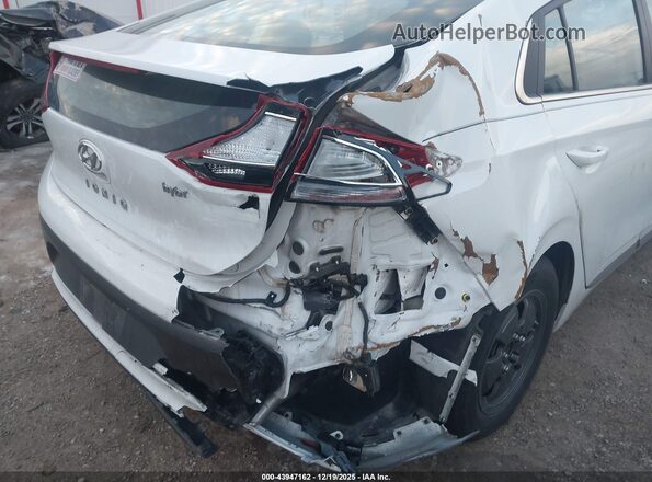KMHC75LC8NU273484 2022 HYUNDAI IONIQ HYBRID White წინა ხედი