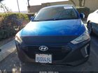 2018 Hyundai Ioniq Hybrid Sel Blue vin: KMHC75LCXJU072079